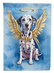 Dalmatian My Angel Garden Flag Mailbox Flag Decorative Yard Flag Banner Outside Patio Artwork Yard Flower Beds, Garden Size, Multicolor
