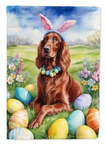 Irish Setter Easter Egg Hunt Garden Flag Mailbox Flag Decorative Yard Flag Banner Outside Patio Artwork Yard Flower Beds, Garden Size, Multicolor