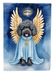 Puli My Angel House Flag Large Porch Sleeve Pole Decorative Outside Yard Banner Artwork Wall Hanging, Polyester, House Size, Multicolor