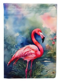 Flamingo Garden Flag Mailbox Flag Decorative Yard Flag Banner Outside Patio Artwork Yard Flower Beds, Garden Size, Multicolor