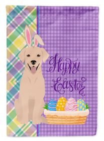 Yellow Labrador Retriever Easter Garden Flag Mailbox Flag Decorative Yard Flag Banner Outside Patio Artwork Yard Flower Beds, Garden Size, Multic